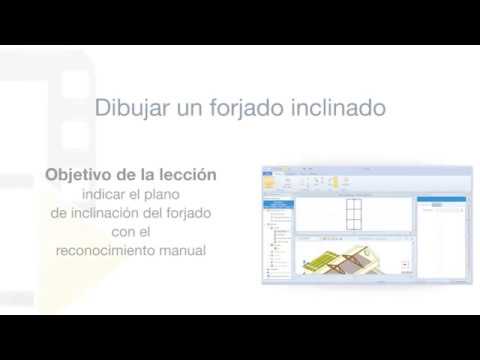 Tutorial de EdiLus - Dibujar un forjado inclinado - ACCA software - YouTube
