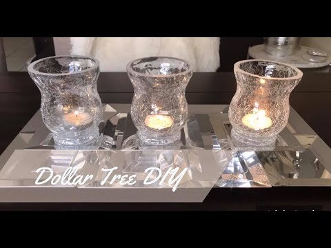 candle dollar tree diy holder