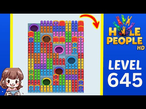 Hole People Level 645 Solution Walkthrough