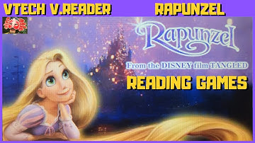 Rapunzel: From the Disney Film Tangled - Reading Games (VTech #storio #vreader) 🦀