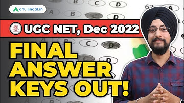 UGC Final Answer Keys Out Dec 2022 | UGC NET Exam Results Update 2023