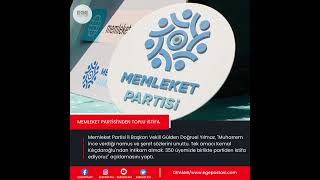 Memleket Partisinden Toplu Istifa Tek Amacı Intikam Memleketpartisi