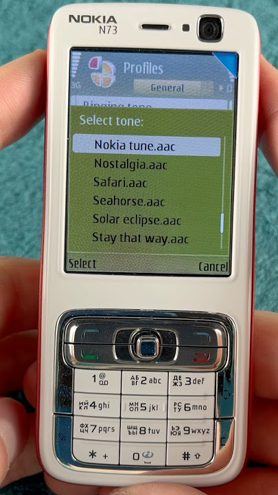 Nokia N73 Quick Look #nokia #symbian