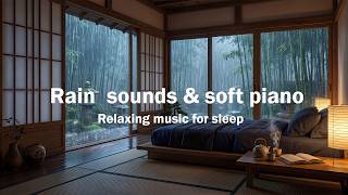 Rain on Window with Soft Piano Music - Relaxing Sounds for Sleep, Study and Meditation screenshot 4