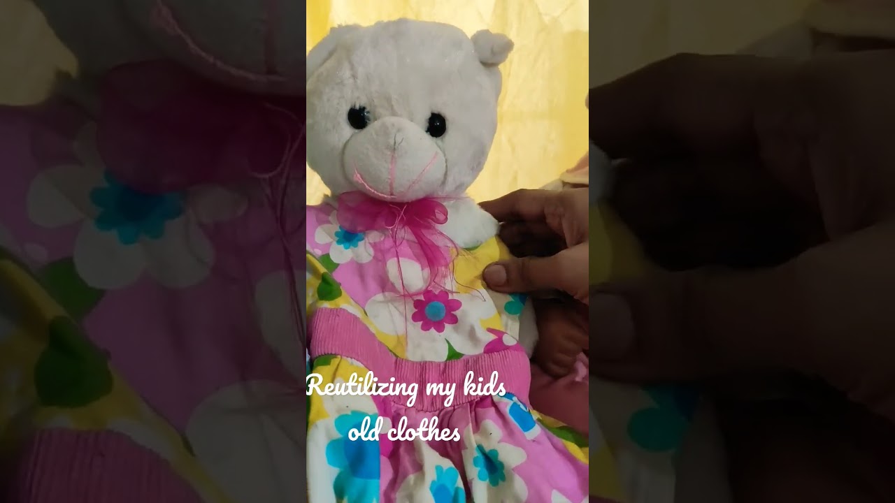 Reutilizing my kids old clothes👗👚👖