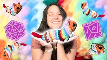 ROLL FOR SCRAP (9)!! Amigurumi ??? Crocheting A Cat-erpillar | Stash Busting Series