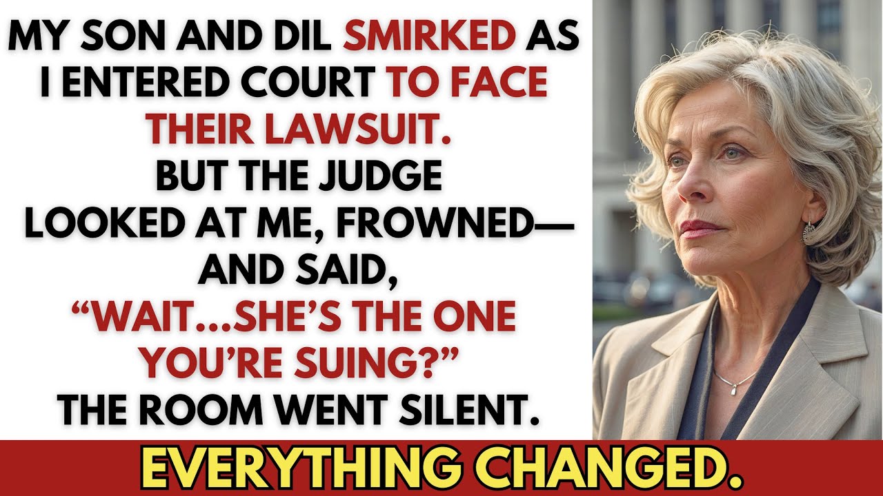 My Son And DIL Smirked As I Walked Into Court—Then The Judge Looked Up And Everything Shifted.