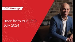 CEO Message for July 2024 Connector Magazine