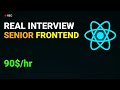 Real Senior Frontend Developer Interview | React + Redux + Typescript