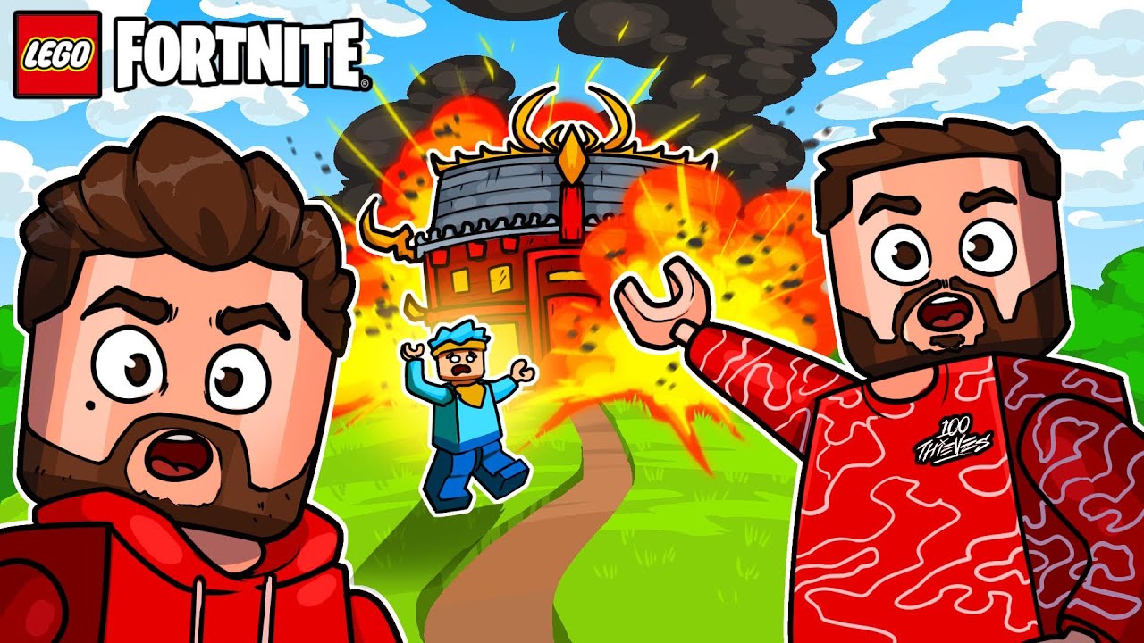 Courage & Sypher blew up Ninja's house in revenge!