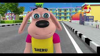 Happy Sheru Sadkan Tey || Funny Cartoon Animation