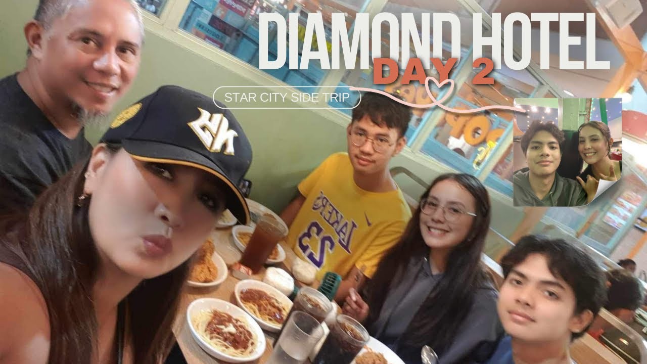 DIAMOND HOTEL STAYCATION || Day 2 (Star City side trip)