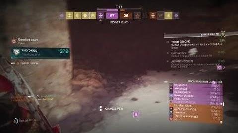 Destiny 2 MODDER using aimbot rapid fire mod
