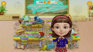 Sweet Baby Girl Cleanup 6 | Clean Chemestry Lab, Classroom, Toilet, Fun Care Game  By TutoTOONS screenshot 5