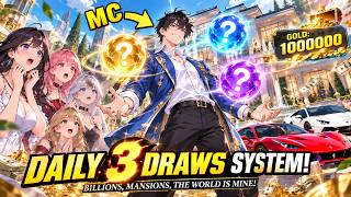 Poor Kid Gets a Daily 3-Draw System, Each Reward Starts at $10M, Rising to a Super Tycoon! screenshot 5