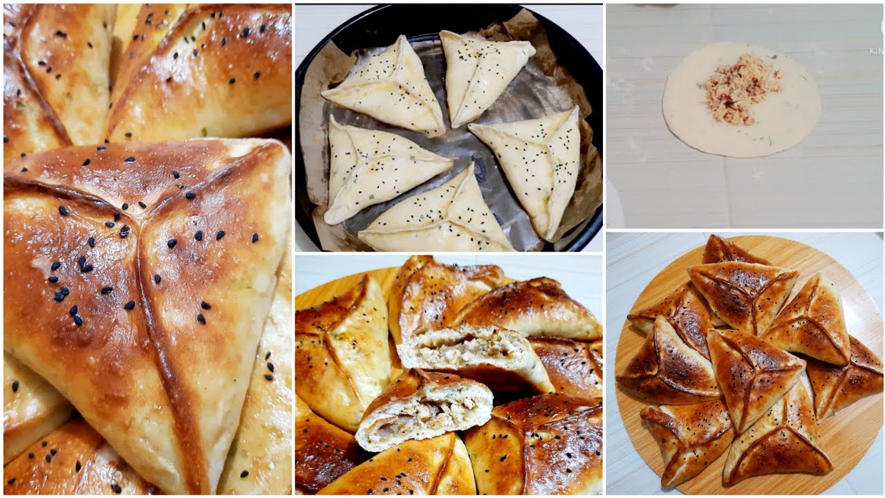 مملحات سهلة واقتصادية بعجينة قطنية و حشوة راائعة 😍2021