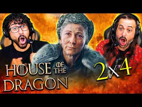Thumbnail for HOUSE OF THE DRAGON Season 2 Episode 4 REACTION!! 2x04 Breakdown & Review | Game Of Thrones | HOTD