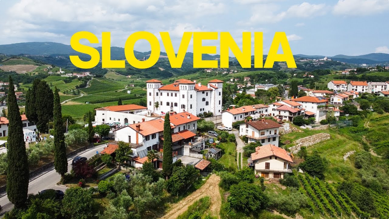 Праздник черешни в Словении 🍒 Град Брда, ретро поезд и винтажные авто