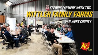 Feeding Farmers  at Wittler Family Farms in Van Wert County