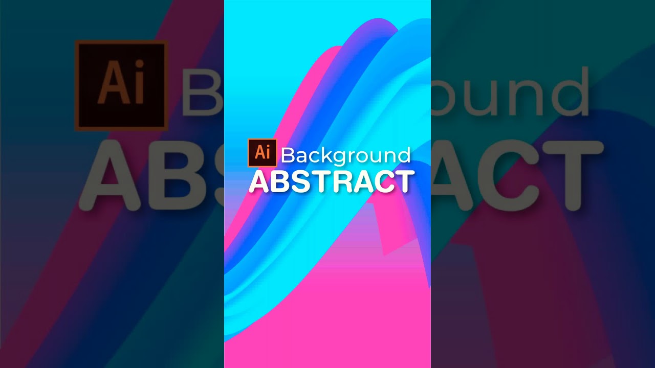 Simply Background Abstract Adobe Illustrator #SHORTS #AdobeIlustrator