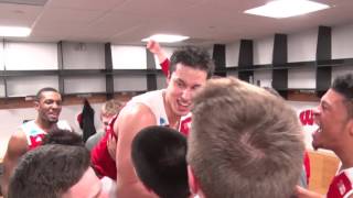 Wisconsin vs Xavier: Postgame Celebration
