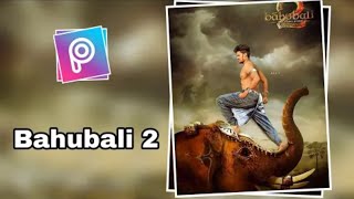 Bahubali 2 full hd Movies poster photo Editing Tutorial video! New Elephant+ Boy photos Editing ! screenshot 5