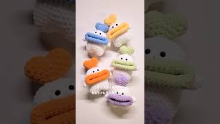 I'm making white-bodied Mon-chan dolls #ChopstickMonster #Crochet
