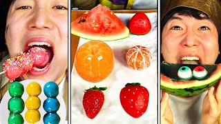 Asmr Mukbang Watermelon Dessert, Gummy Tanghulu Eating Funny Mukbang Tiktok Pranks Video