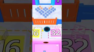Hole.io 2048 #holegame #holes #gameoftheday #asmr #bestgame #merge #2048 #puzzle #number #ios