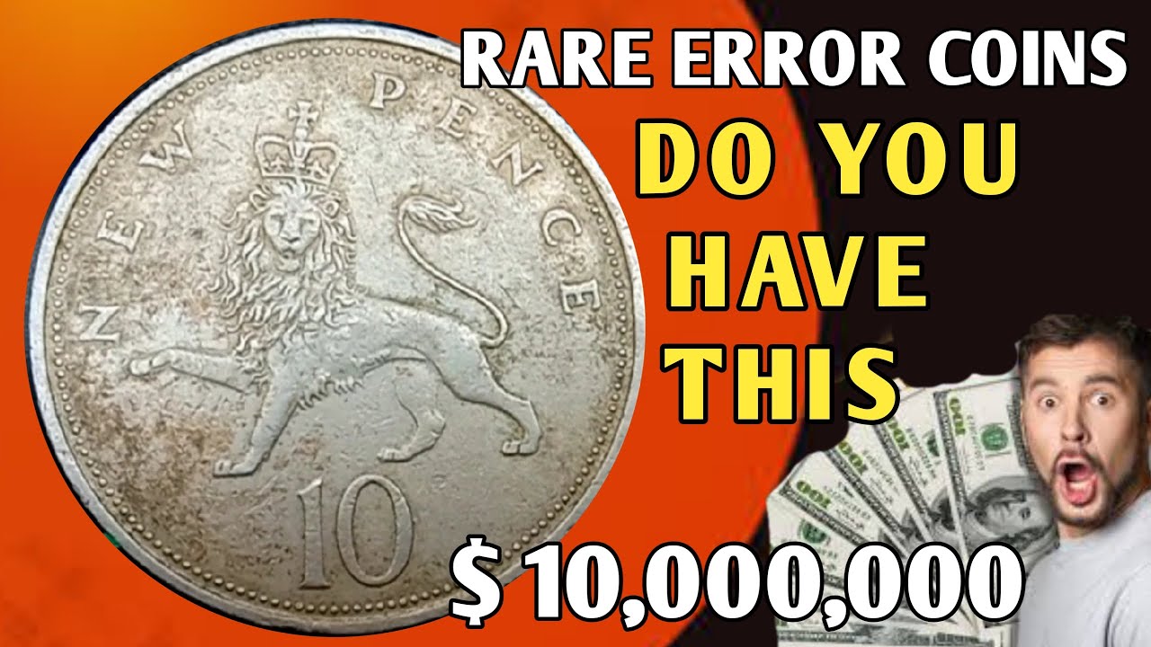TOP 3 Most Valuable UK 10p Error Coins! Queen Elizabeth New Pence Worth BIG Money!