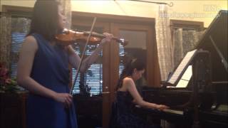 ヴァイオリン・ソナタ　第１楽章 - 演奏動画のサムネイル