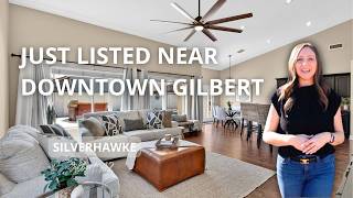 This Gilbert Home Won't Last — Pool, Wood Floors & Minutes from Downtown