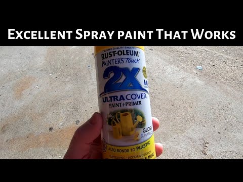 Rust Oleum Painter S Touch 2x 12 Oz Gloss White General Purpose Spray Paint