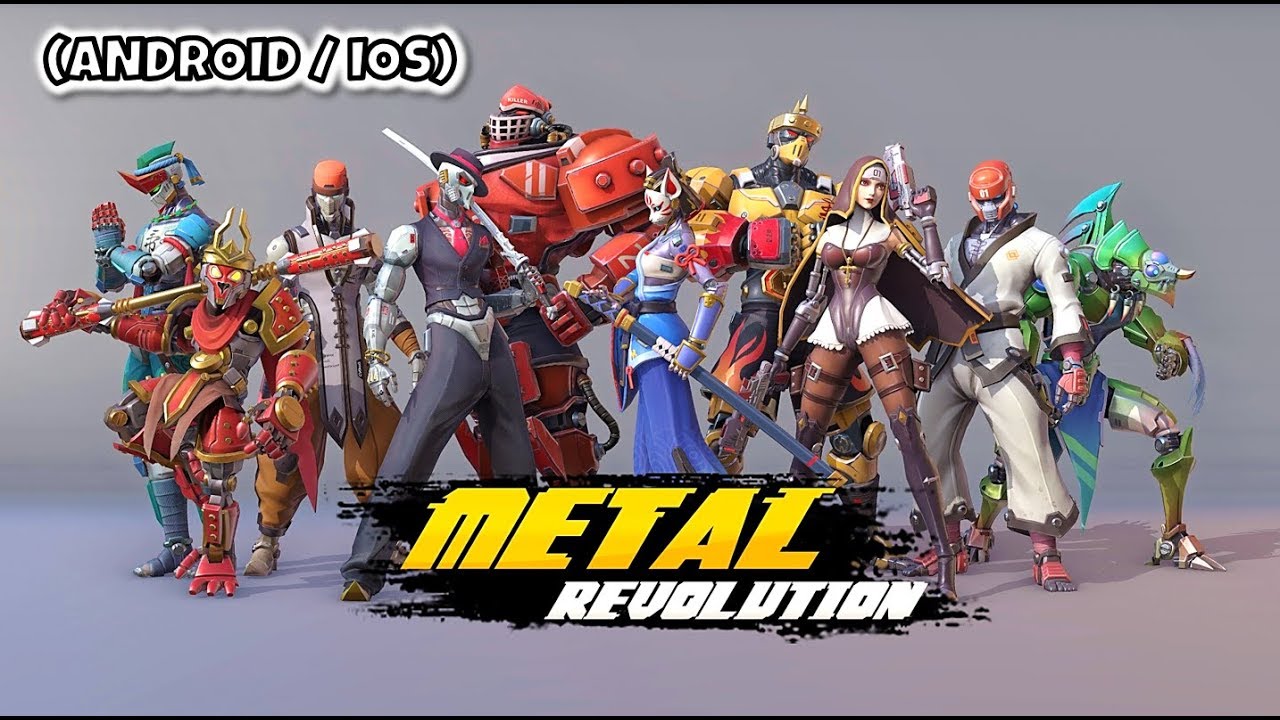 Metal Revolution - Guide Beta Gameplay Trailer - ULTRA HD 60FPS (iOS, Android)