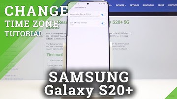 How to Change Date & Time in SAMSUNG Galaxy S20+ - Time Zone Settings