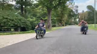 Rupp mini bike and Coleman