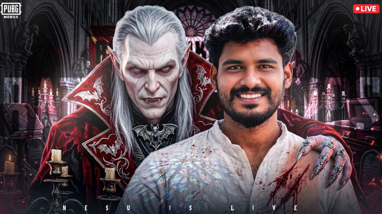 🔴 LIVE 🧛 Midnight Hunters வந்தாச்சு! 🔥 | BGMI NEW UPDATE | Nesamani Gaming 🎮