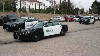 Orange Circle Cops Raid Truck Club Gathering