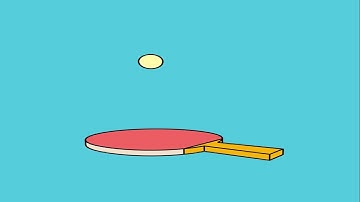 Table Tennis Ball & Racket Animation | EK Creations