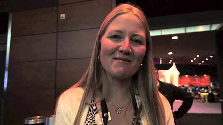 Colleen Bramhall Popkin from GMCR celebrates Coffe...