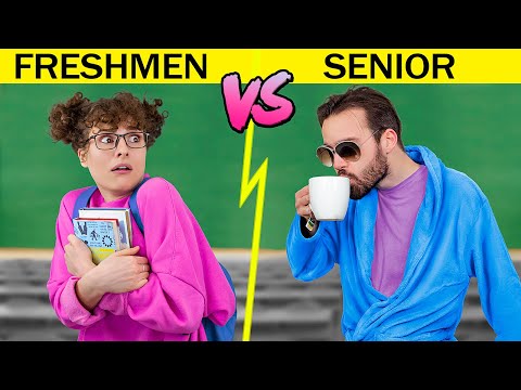 freshman-vs-senior-at-college-/-17-funny-situations-that-everyone-can-relate-to