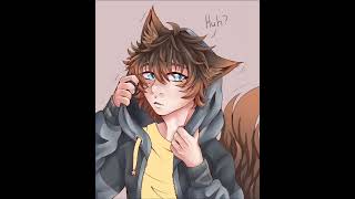 Making an elaborate illustration be like… - Aiden speedpaint✨#art #oc #catboy #artmeme #kemonkmimi