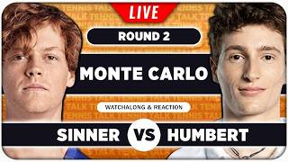 SINNER vs HUMBERT • ATP Monte Carlo 2026 • LIVE Tennis Watchalong