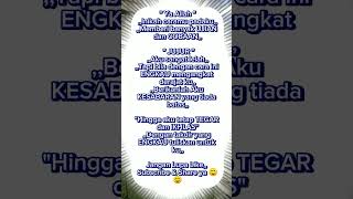 Ya Allah,,Mudahkan lah segala urusan ku,,Aamiin 🤲🤲