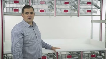 STERIRACK Workstations for CSSD consumables storage  |  SpaceLogic 12