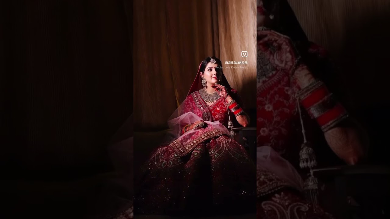 Nude bridal makeup 😊🌹✨