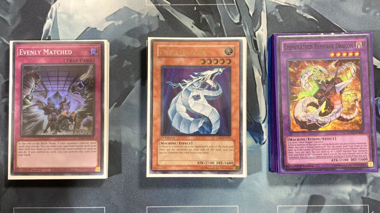 Going Second CYBER Dragon Deck Tech Yugioh