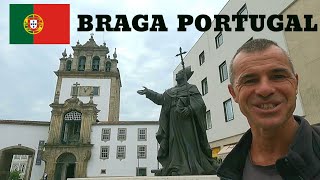 Braga Portugal First Impressions - Churches, Architecture, Budget Lunch, Cheapest Accommodation