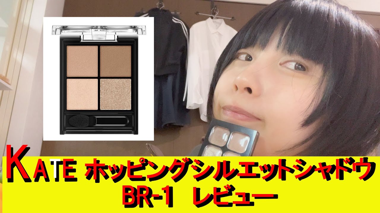 KATE ホッピングアイシャドウ　BR-1 レビュー