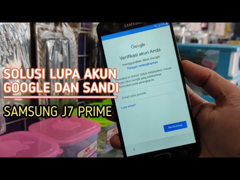 Solusi Lupa Email Setelah Reset Pengaturan Pabrik | Samsung J7 Prime